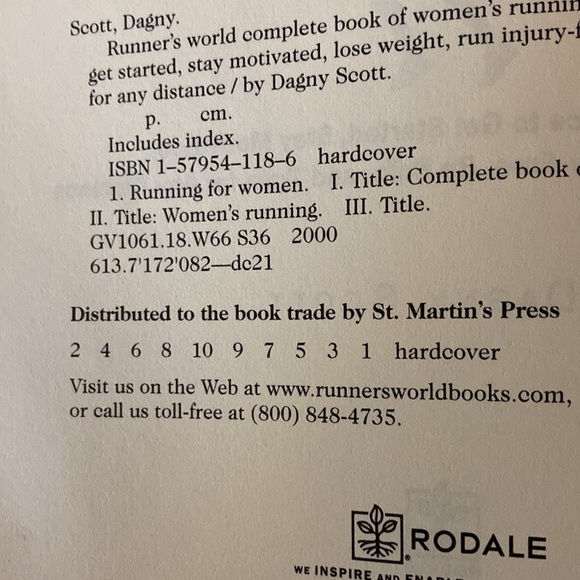 “Runners world complete book of women’s running” - Picture 16 of 16